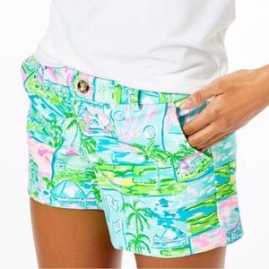 NWT Lilly Pulitzer Callahan Knit Short Honda Classic